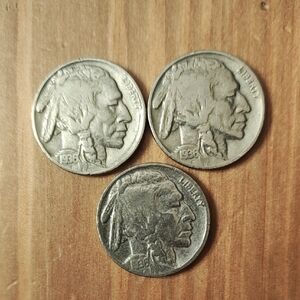 Vintage Buffalo Nickels